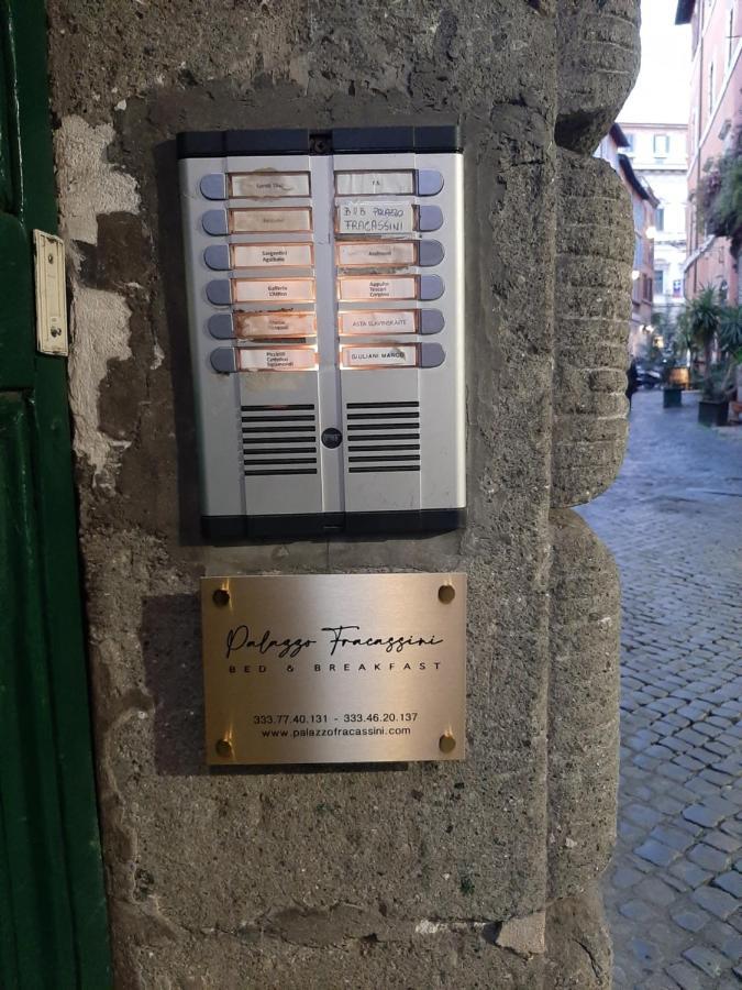 B&B Palazzo Fracassini Rom Exterior foto